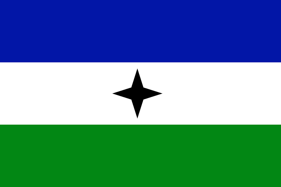 Bubi Nationalist Flag Clipart, Star Symbol, Symbol Png Image