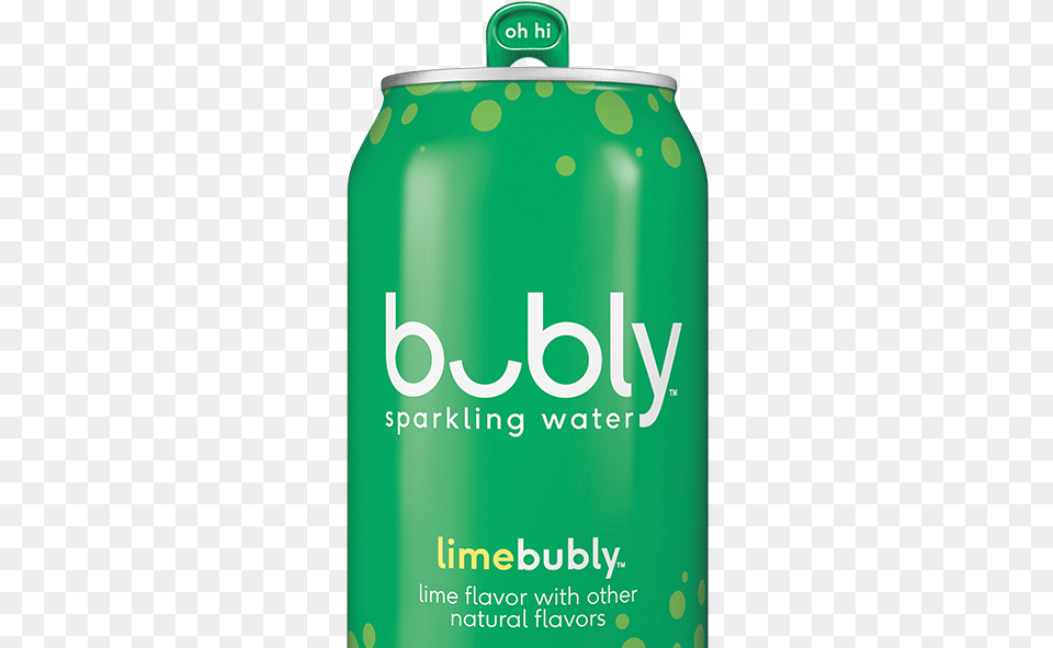 Bubly Lime Sparkling Water 12 Can Mini Pack Bubly Sparkling Water Strawberry, Tin Png