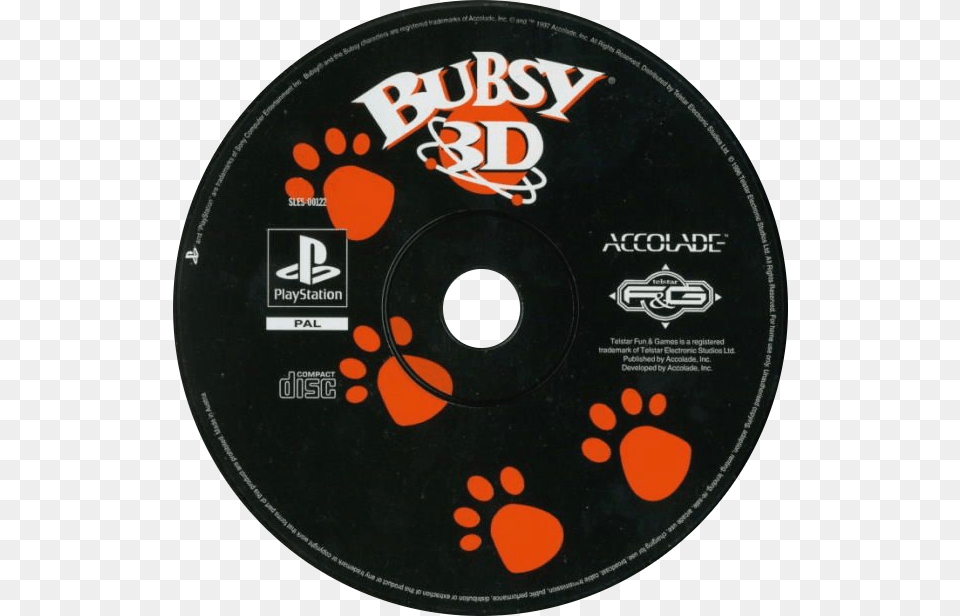 Bubsy 3d Disc, Disk, Dvd, Hockey, Ice Hockey Free Transparent Png