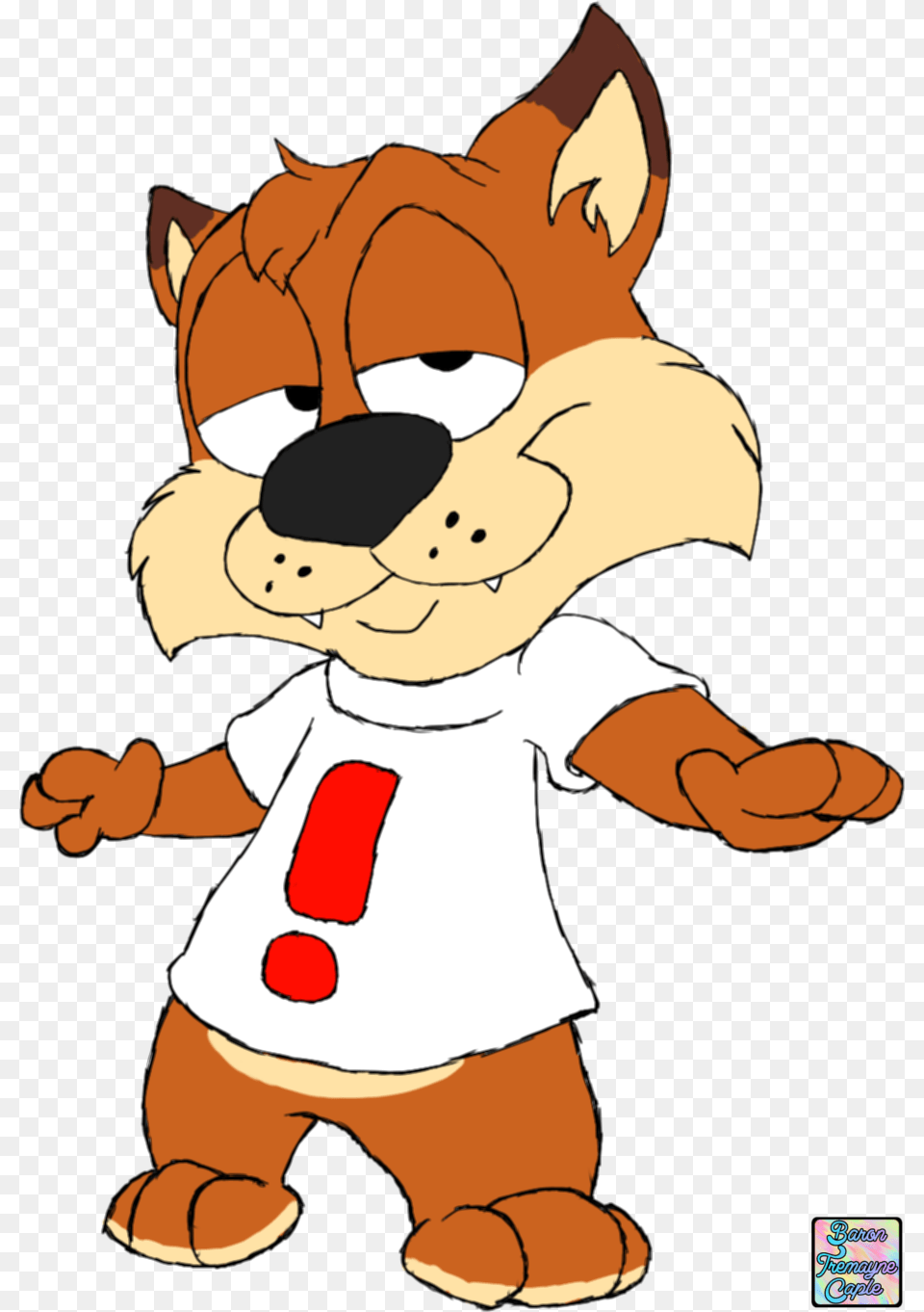 Bubsy Cartoon, Baby, Person, Face, Head Free Transparent Png