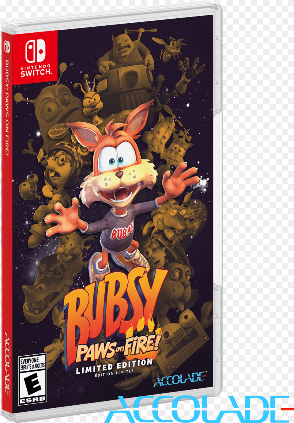 Bubsy Paws On Fire Covers, Baby, Face, Head, Person Free Png Download