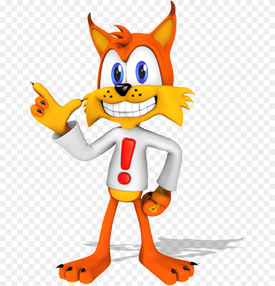 Bubsy The Bobcat Transparent Download Bubsy, Toy Png