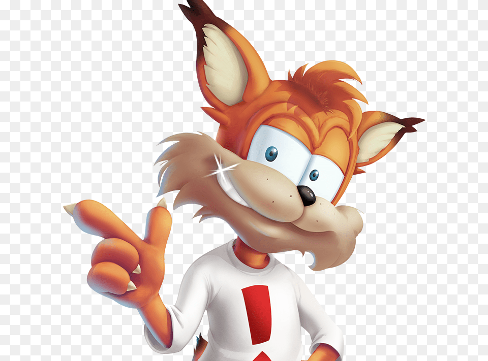 Bubsy The Woolies Strike Back, Baby, Person, Cartoon, Book Free Png