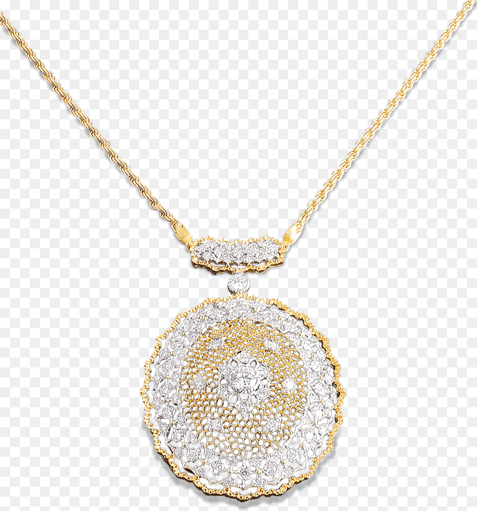 Buccellati Diamond Necklace Necklace, Accessories, Jewelry, Pendant Png