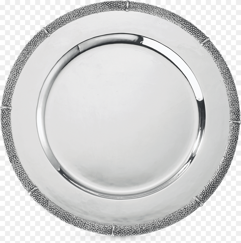 Buccellati Dishes Caviar Plate Silver Piatto Silver, Dish, Food, Meal, Platter Free Png