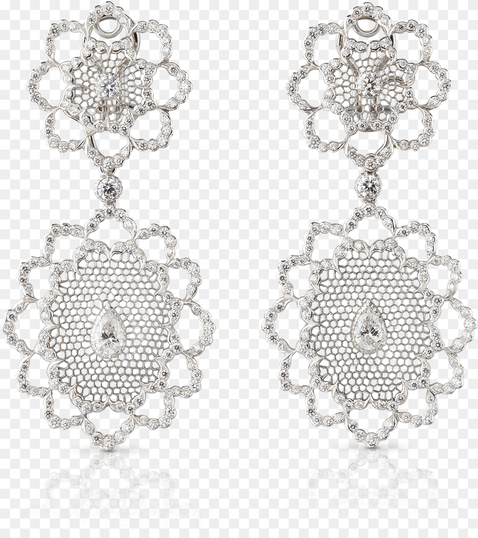 Buccellati Earrings Napoleone Earrings High Jewelry Earrings, Accessories, Earring, Lace Free Png