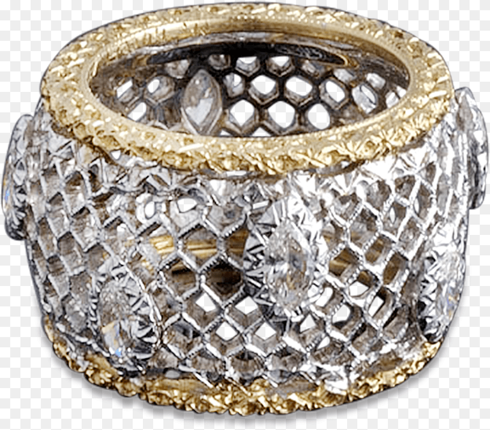 Buccellati Marquise Diamond Ring Bangle Free Transparent Png