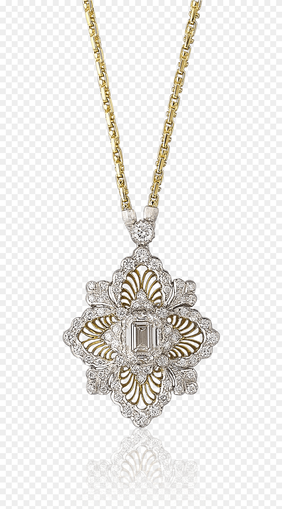 Buccellati Pendants Opera Pendant Jewelry, Accessories, Necklace, Diamond, Gemstone Png Image