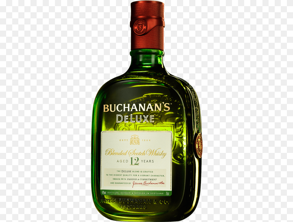 Buchanan Buchanan Whiskey, Alcohol, Beverage, Liquor, Bottle Png