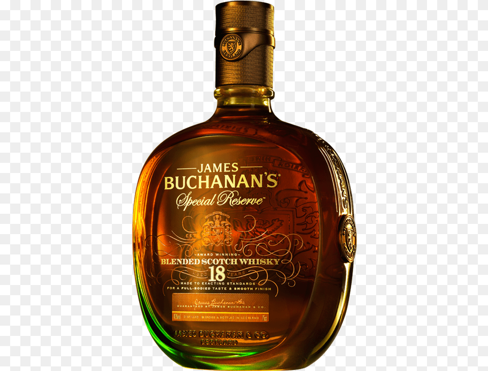 Buchanan Buchanans 18 Special Reserve, Alcohol, Beverage, Liquor, Whisky Free Png Download