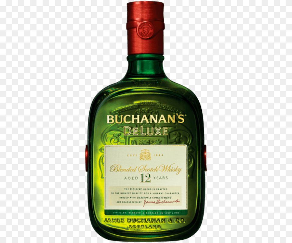 Buchanan S Deluxe 750 Ml Buchanan39s, Alcohol, Beverage, Liquor, Gin Free Transparent Png