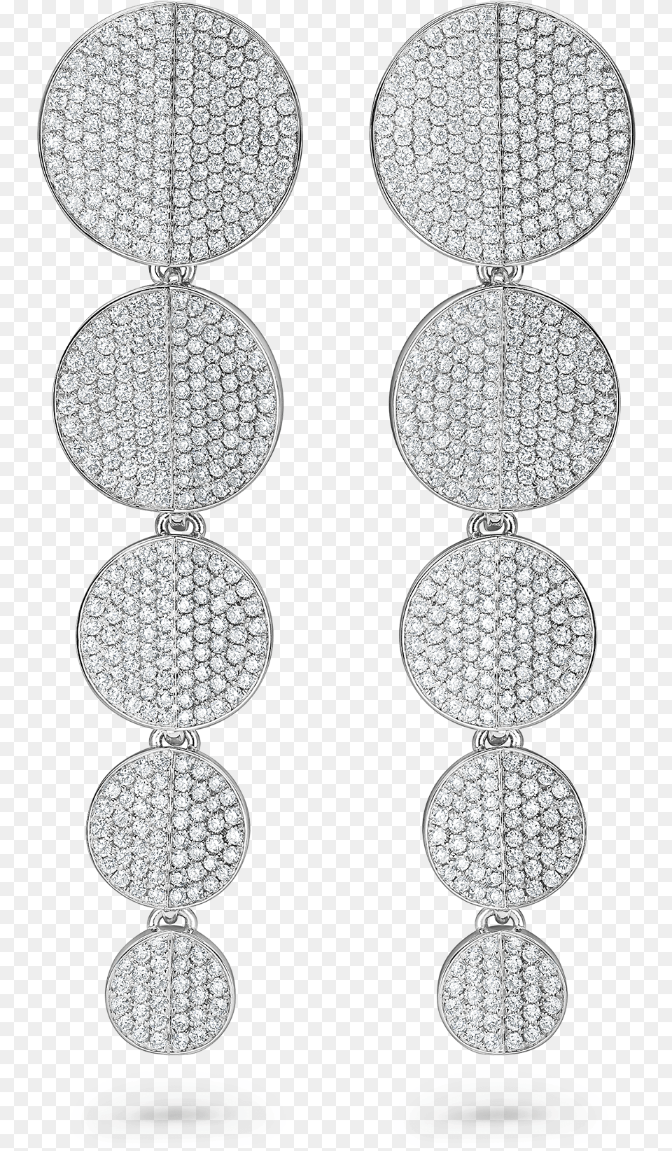 Bucherer Fine Jewellery Clips White Gold Circle, Accessories, Earring, Jewelry, Diamond Png Image