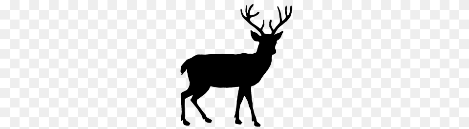 Buck Clipart Silhouette, Animal, Deer, Elk, Mammal Free Png Download