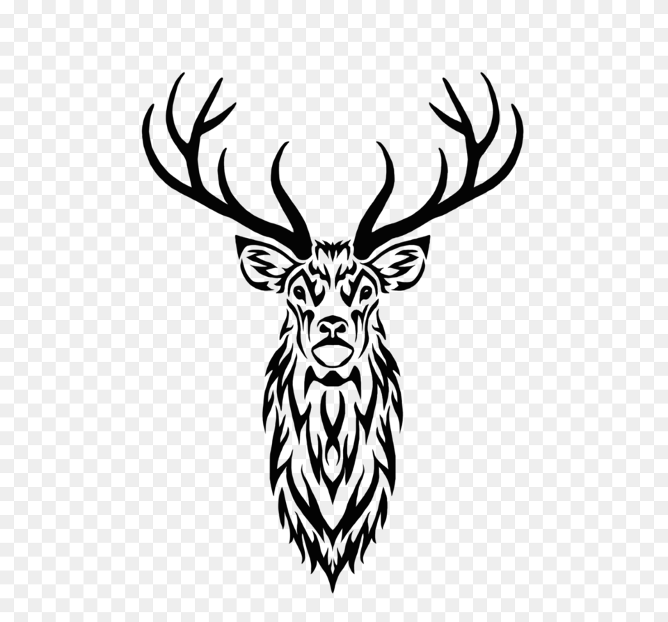 Buck Head Clip Art, Animal, Deer, Mammal, Wildlife Png Image