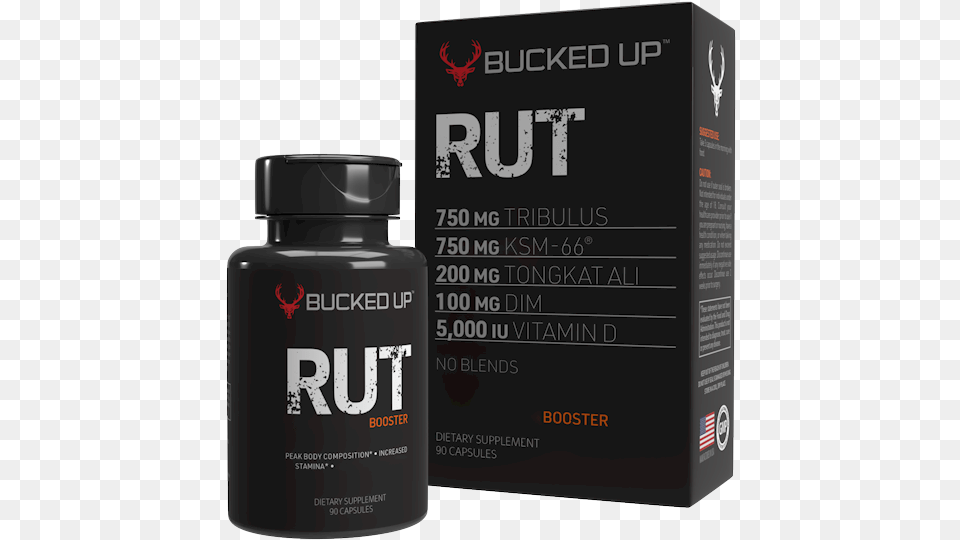 Bucked Up Rut, Bottle, Cosmetics, Perfume Free Png Download