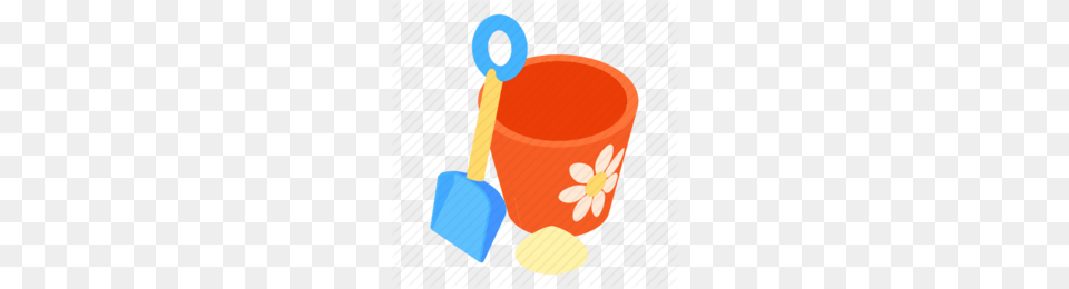 Bucket And Shovel Clipart, Cleaning, Person, Nature, Outdoors Png Image