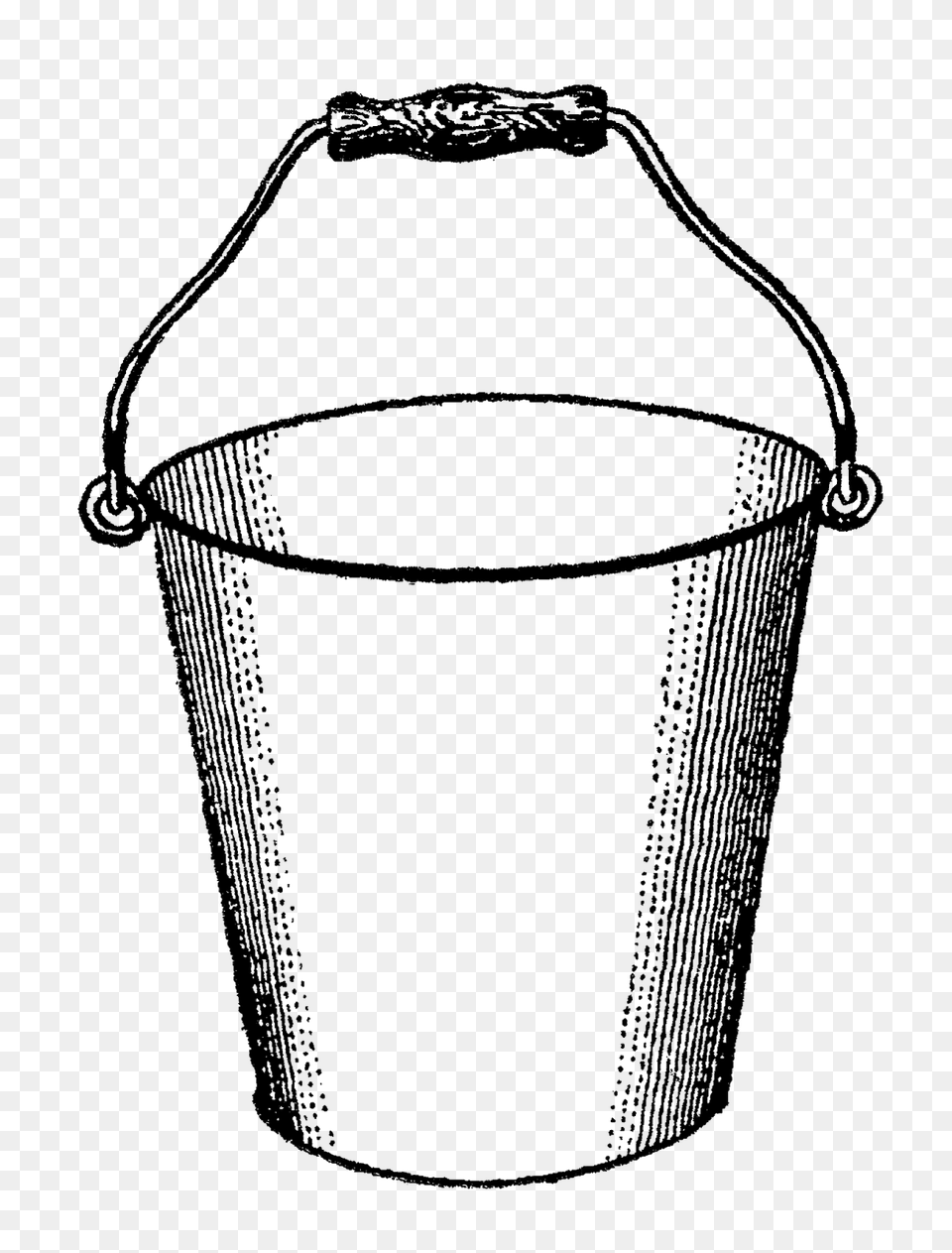 Bucket Black And White Clip Art, Accessories, Bag, Handbag Free Transparent Png