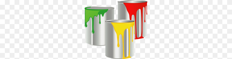 Bucket Clipart, Paint Container, Tin, Can, Bottle Png