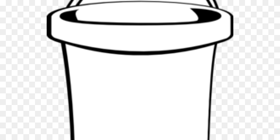 Bucket Clipart Black And White Png