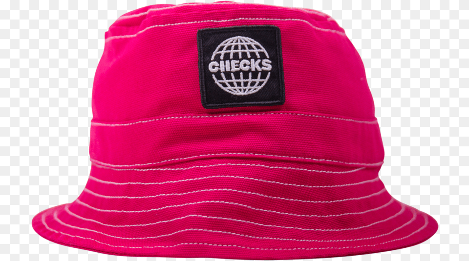 Bucket Hat Fuschia Canvas Carmine, Clothing, Sun Hat, Cap Free Transparent Png