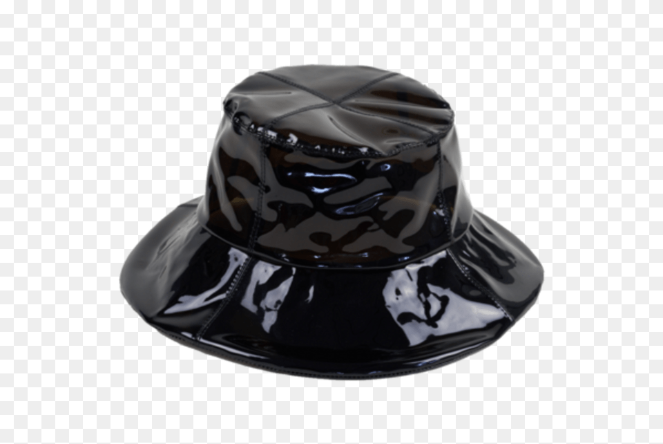 Bucket Hat In Smoke Vinyl Clyde Bucket Hat Smoke Vinyl, Clothing, Sun Hat, Helmet Free Transparent Png