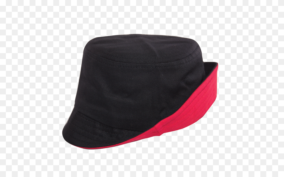 Bucket Hat With Two Tone Brim, Cap, Clothing, Sun Hat, Baseball Cap Png Image