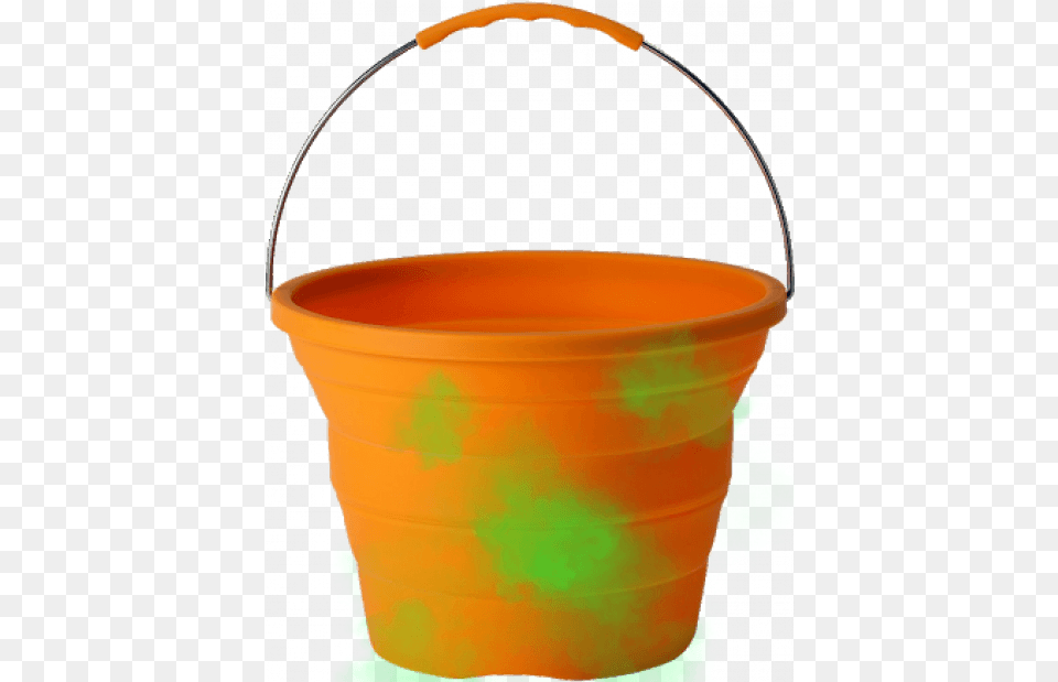 Bucket Holi Orange Bucket, Accessories, Bag, Handbag Png Image