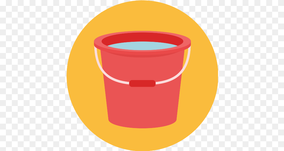 Bucket Icon Use Bucket To Save Water, Tape, Disk Free Png Download