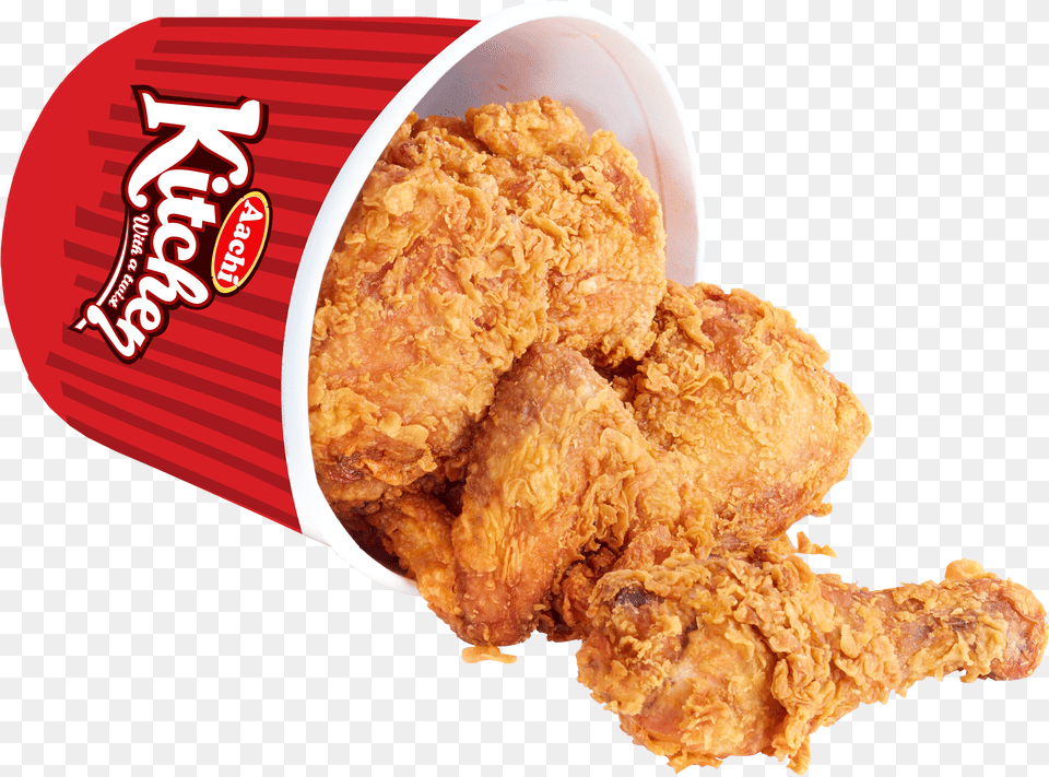 Bucket Of Chicken Bucket Of Fried Chicken, Food, Fried Chicken, Nuggets Png Image