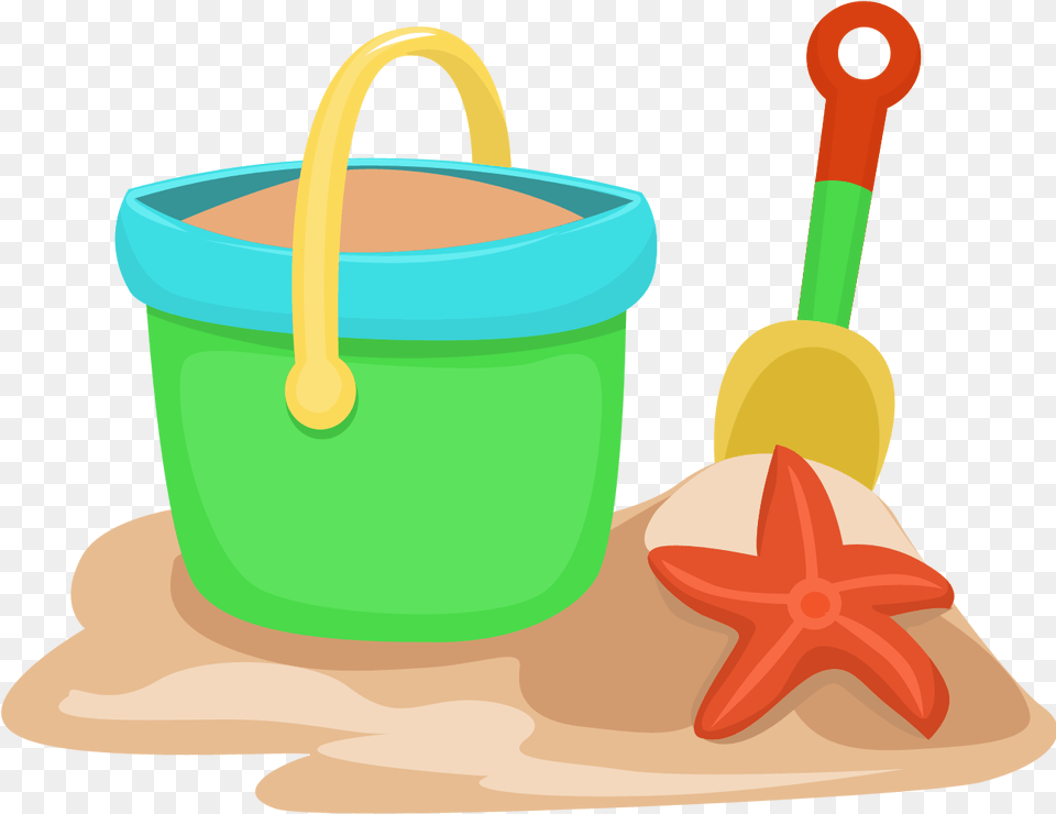 Bucket Of Water Clipart Clipart Beach Fun, Cutlery, Spoon Free Png Download