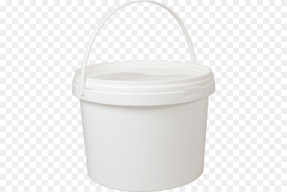 Bucket Pp Round 5l White Pp Bucket, Clothing, Hardhat, Helmet Free Png