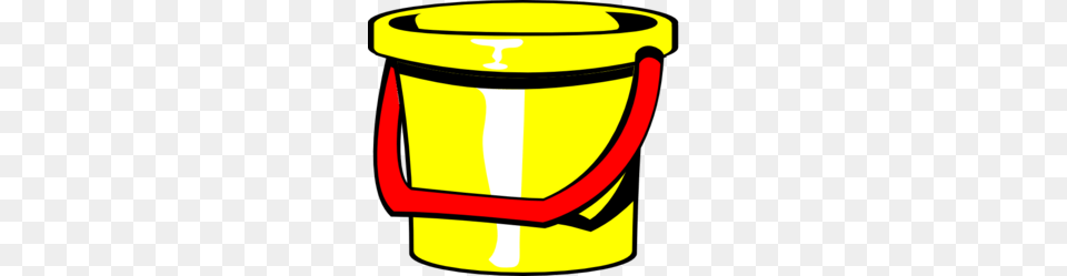 Bucket Yellow Clip Art, Mailbox Free Transparent Png
