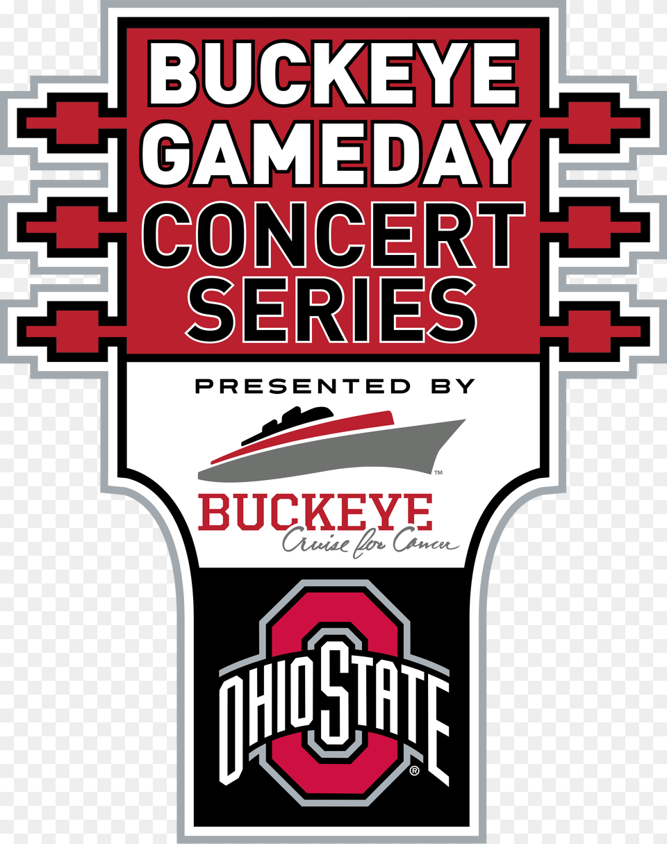 Buckeye Game Day Concert Series Schedule, Advertisement, Poster, Scoreboard Free Png