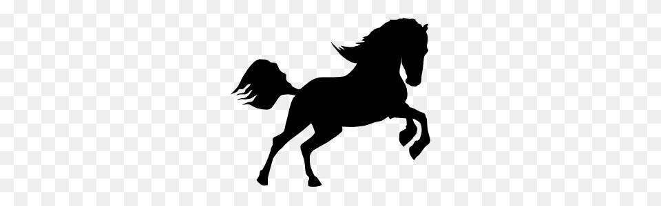 Bucking Bronco Horse Sticker, Silhouette, Adult, Person, Woman Free Png