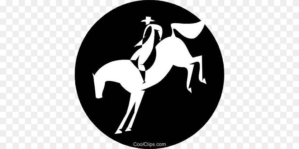 Bucking Horse Clipart Clipart, Stencil, Person, Animal, Mammal Free Png