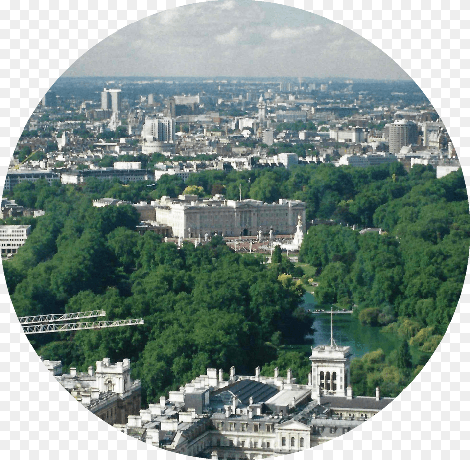 Buckingham Palace As See From The London Eye, City, Urban, Metropolis, Photography Png Image
