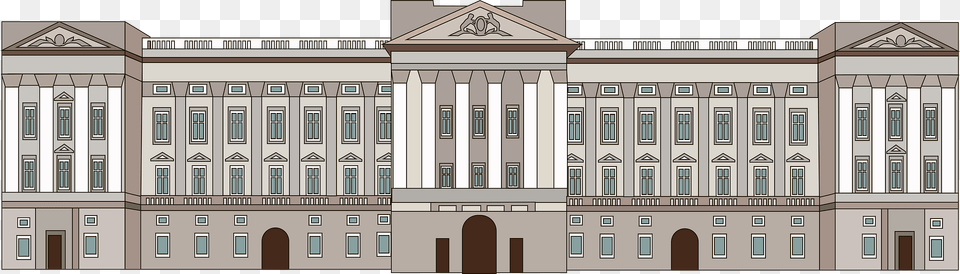 Buckingham Palace Clipart, Architecture, Building, House, Housing Free Transparent Png