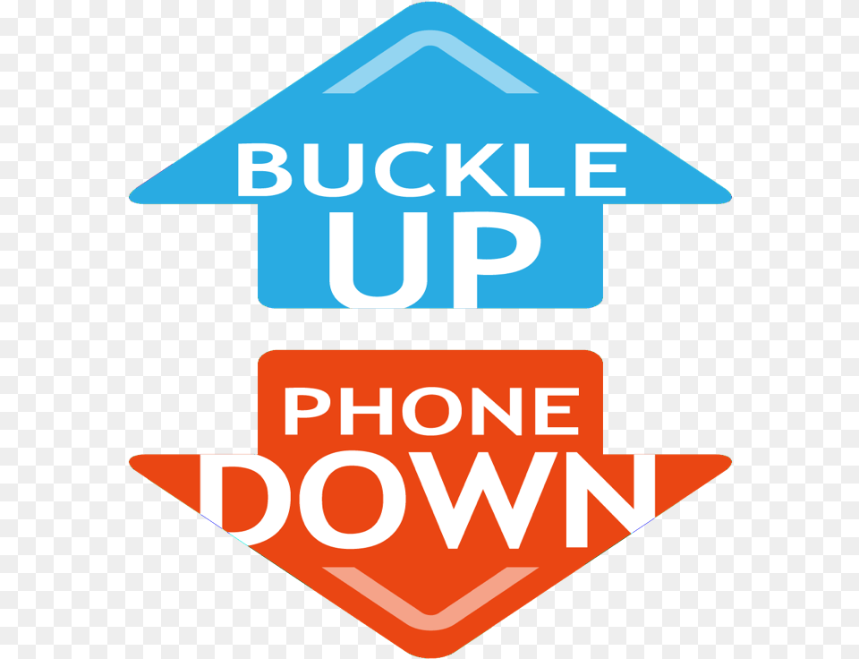 Buckle Up Phone Down Missouri, Logo, Sign, Symbol, Architecture Png