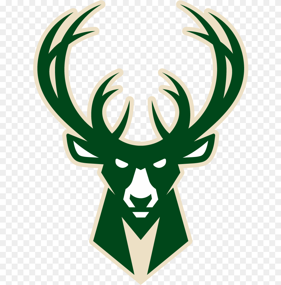 Bucks Logo Milwaukee Vector Milwaukee Bucks Logo, Antler, Animal, Deer, Mammal Free Png Download