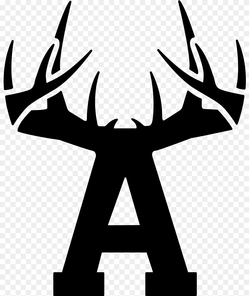 Bucks Of Arkansas Decal Clipart Deer In Wisconsin Logo, Gray Free Png Download