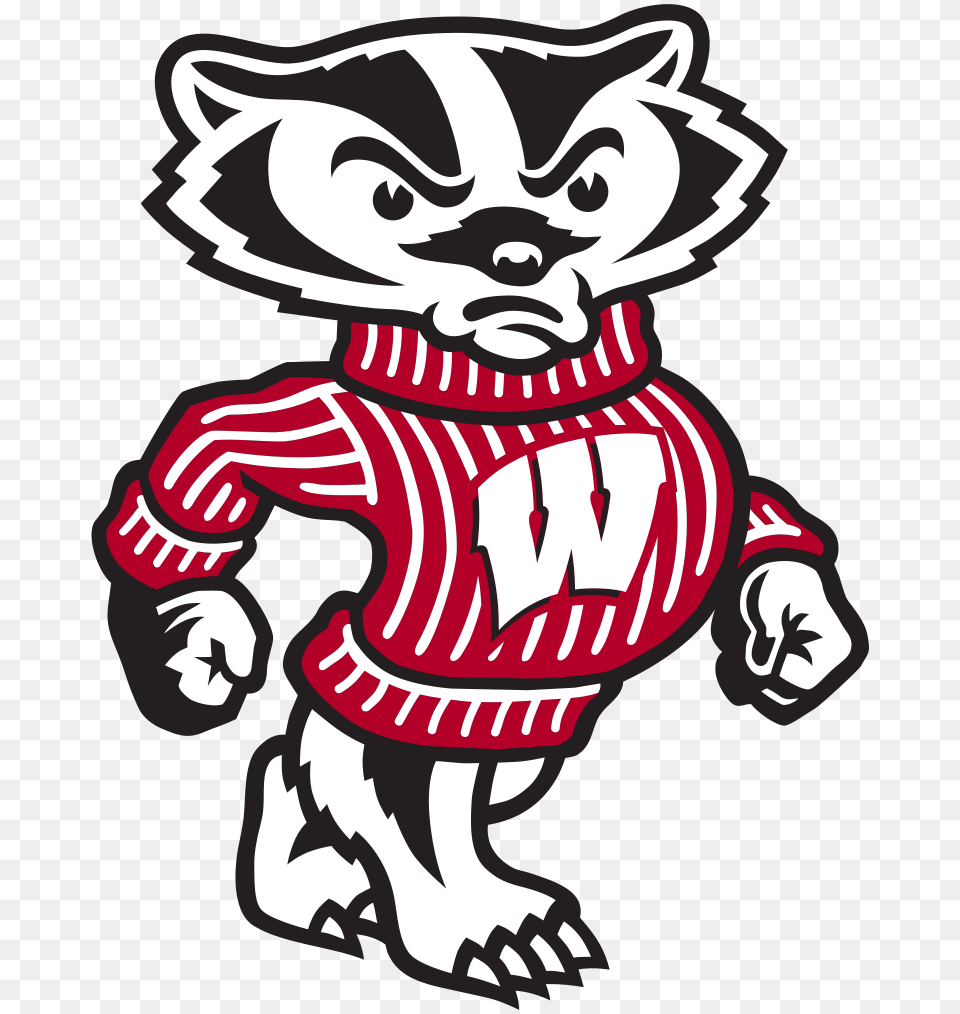Bucky Badger Logos, Sticker, Dynamite, Weapon Free Png Download