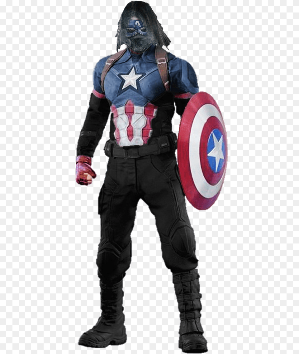 Bucky Captain America, Person, Clothing, Costume, Adult Free Transparent Png