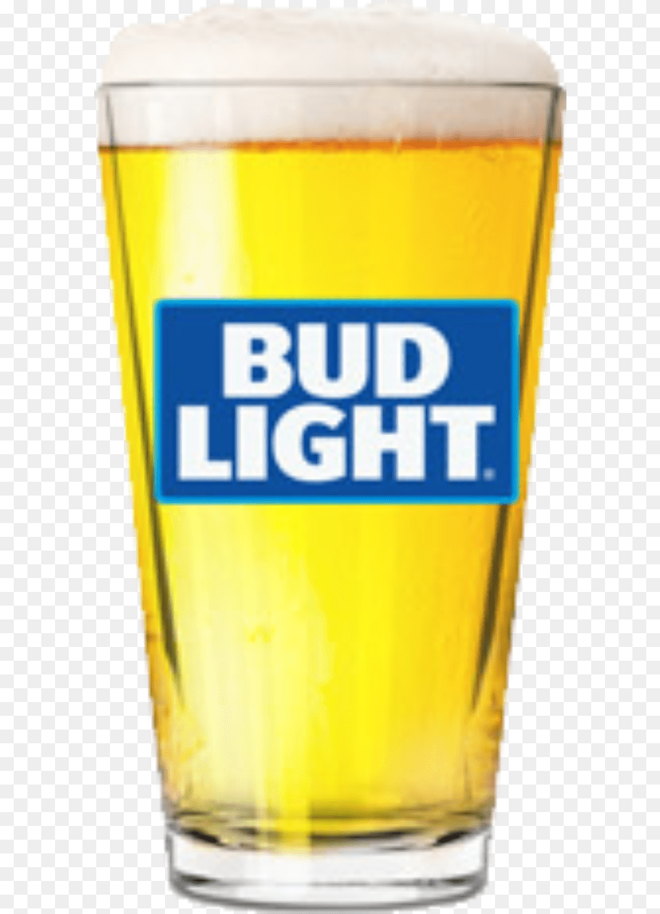 Bud Light 16 Oz Pint Glass Beer Bud Light Draft, Alcohol, Beer Glass, Beverage, Lager Free Transparent Png