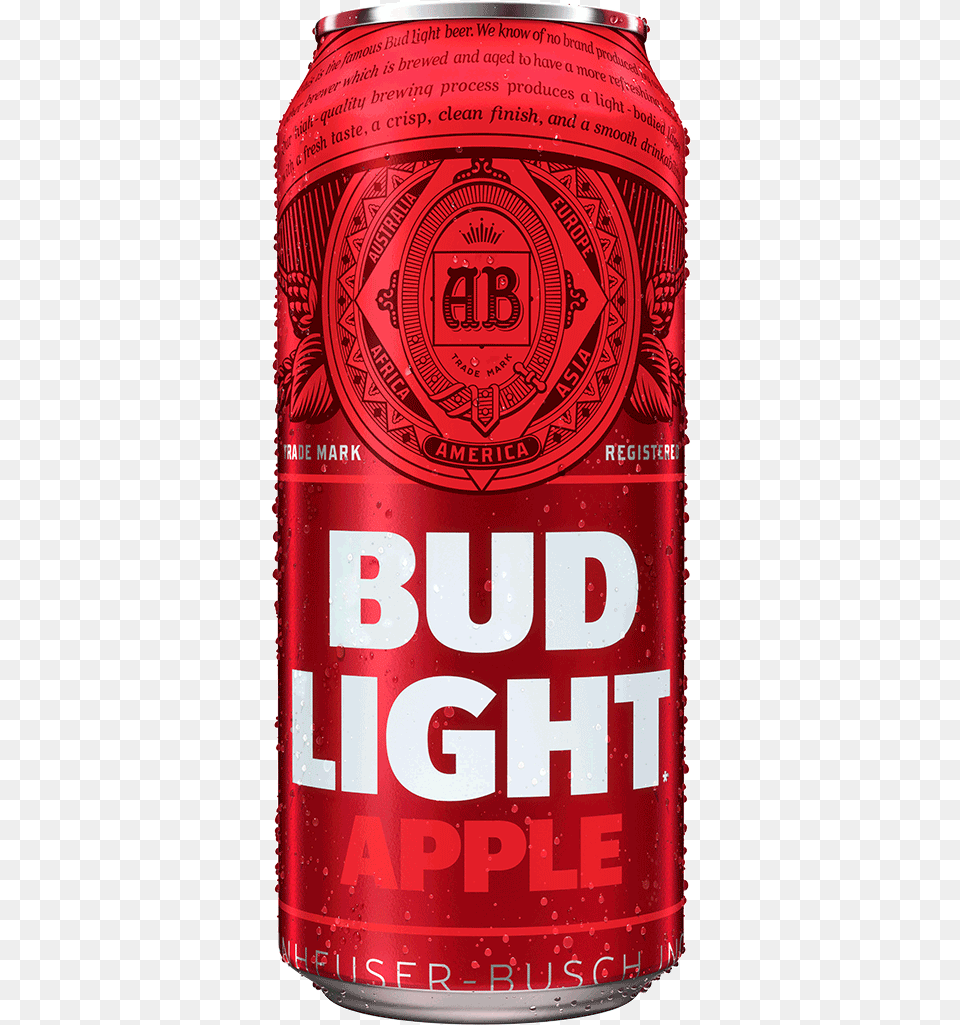 Bud Light Apple Sharkeys, Can, Tin, Alcohol, Beer Png Image