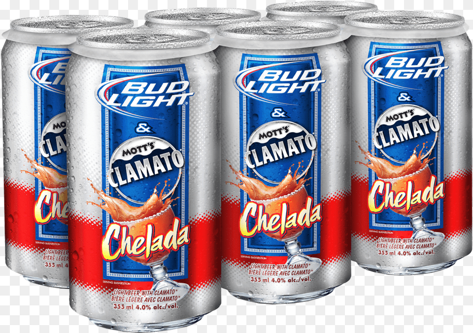 Bud Light Chelada Manitoba Liquor Mart Bud Light Clamato Chelada In Canada, Alcohol, Beer, Beverage, Lager Png Image