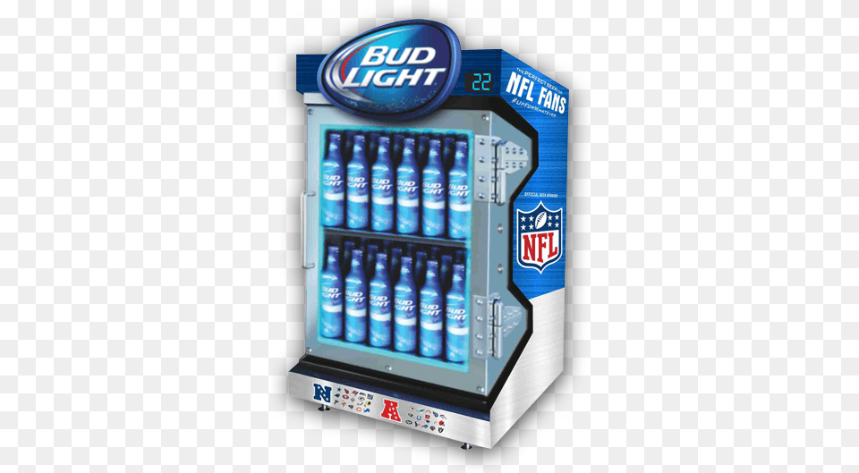 Bud Light Chill Chambers Hensley Beverage Company Mineral Water, Machine, Vending Machine Free Png Download