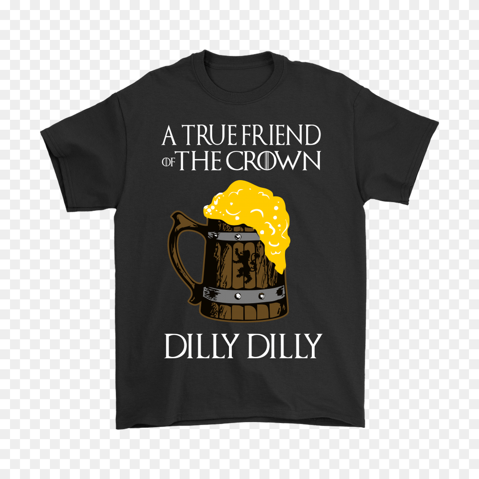 Bud Light Dilly Dilly A True Friend Of The Crown Beer Lover, Clothing, T-shirt, Cup, Stein Free Transparent Png