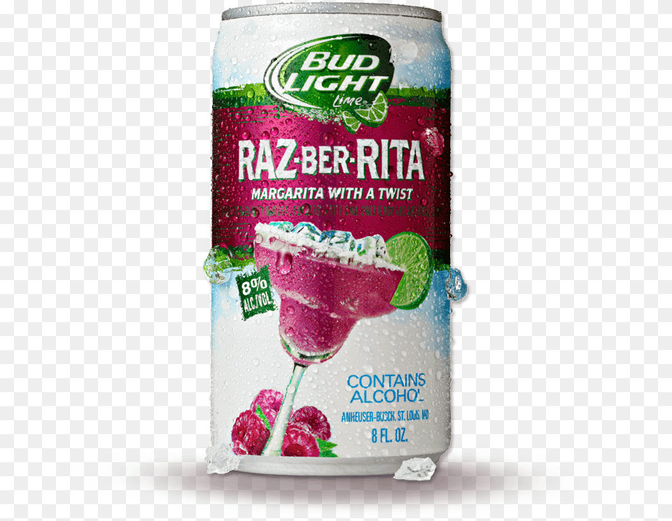 Bud Light Grape 8oz Cans Bud Light Lime A Rita, Can, Tin Free Png