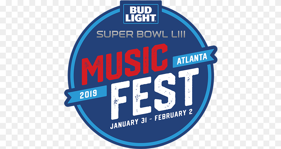 Bud Light Launch First Bud Light Super Bowl Music Fest, Disk Free Transparent Png