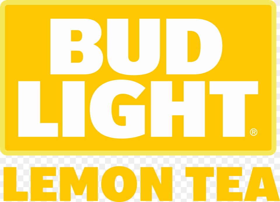 Bud Light Lemon Tea Logo, Text, Advertisement, First Aid Png